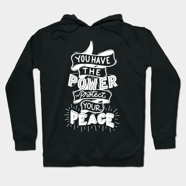 POWER PROTECT Hoodie by tzolotov